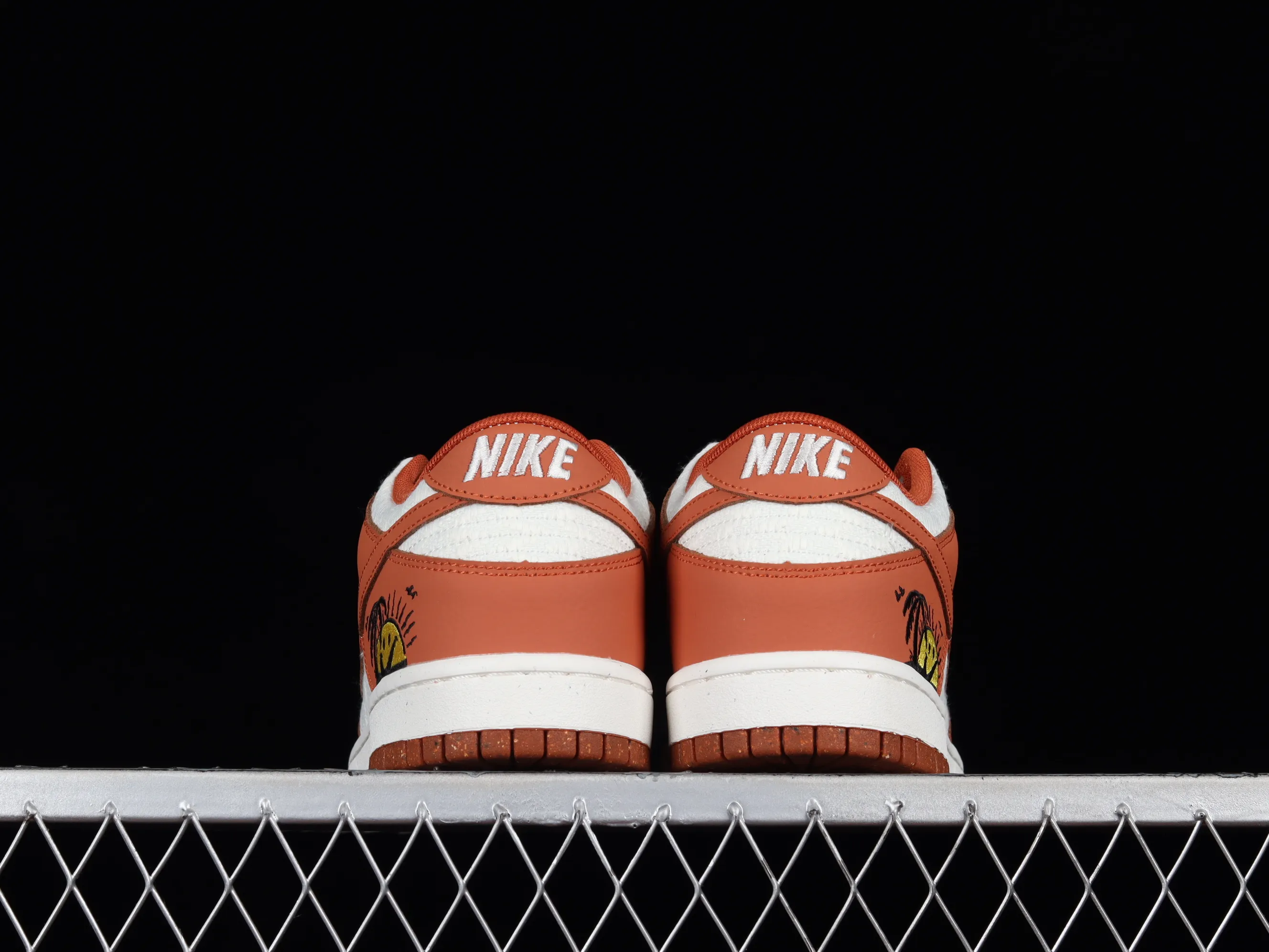 All categories Nk SB Dunk series Nk SB Dunk Low low-top sneakers J version Nk Dunk Low SE "Sun Club" white and orange SB low-top sports and leisure sneakers DR5475-100